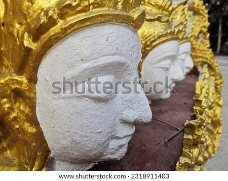 statues in temples of thailand