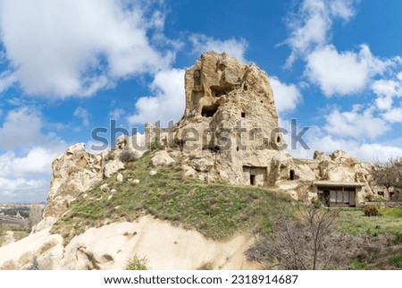 A picture of the rock formations at the Goreme Open Air Museum.
