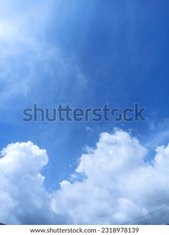 sky and clouds together beautifully