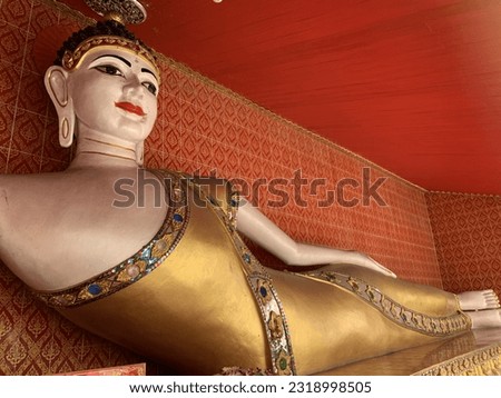 Reclining Buddha at Wat Kuhn Chan Bangkok