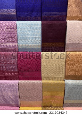The most beautiful new Thai silk