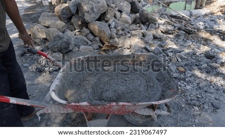 An image of Cement mix for construction