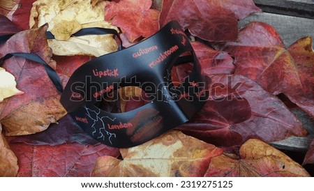 red things and autumn mystery