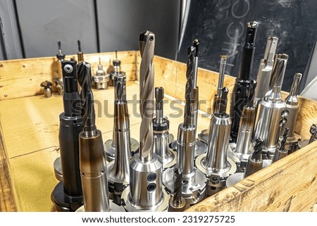 Milling cutters for CNC metalworking machine