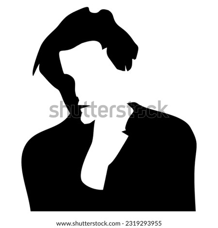 vector of a man icon, illustration.