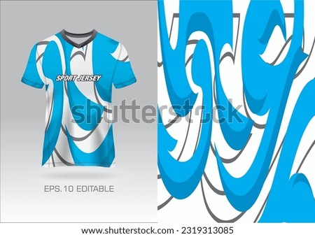  jersey sport t-shirt vector template design