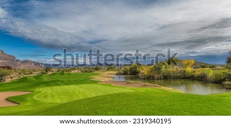 Pictures of a golf course in Arizona