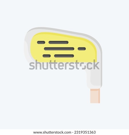 Icon Golf Club. related to Golf symbol. flat style. simple design editable. simple illustration