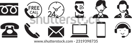 free number icons of telephone