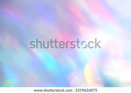 Blurred refraction light, bokeh or organic flare overlay effect Royalty-Free Stock Photo #2319626075