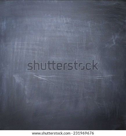 Empty or blank blackboard
