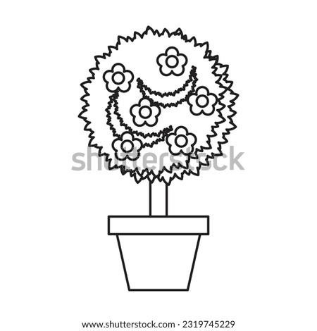 Decorative Flower Vector Clipart, Decorative illustrations of flowers, rose Drawing, Flower Signs and symbols for logos, Abstract flowers, party Decoration