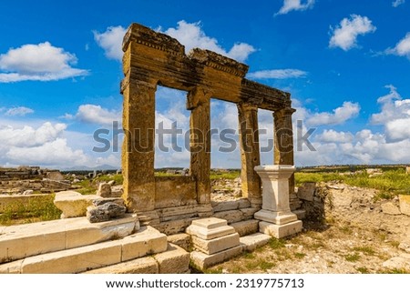 Usak, Turkey, Blaundus ancient city ruins
