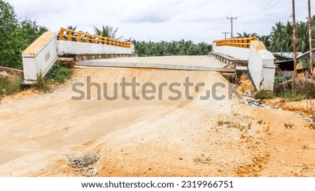the condition of the bridge's opit due to a decrease