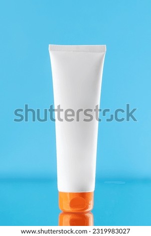 A clean and refreshing image featuring toothpaste, promoting oral hygiene and a bright smile