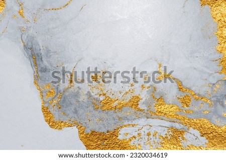 CASTLE. SKY. North gold- MARBLE. Ink colors are amazingly bright, luminous, translucent,free-flowing, and beautiful golden sequins. Wallpaper,Background,Pattern texture, Oriental paper. ART. Abstract.