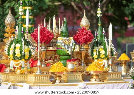 The belief and faith in god and do worshipping under religious activity.
tradition.
Thaowessuwan
Ganisa.
Sacrifice.
provide. Royalty-Free Stock Photo #2320090859