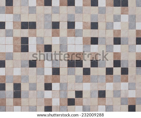 stones tiled wall