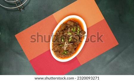Beautiful Picture of Beef Liver With Beautiful Decor 