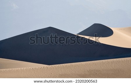 Stovepipe Wells Dunes, Death Vally Royalty-Free Stock Photo #2320200563