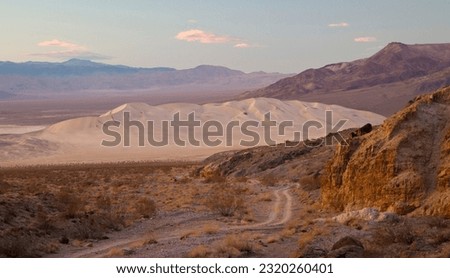 Eureka Dunes and Steele Pass road- Death Valley National Park