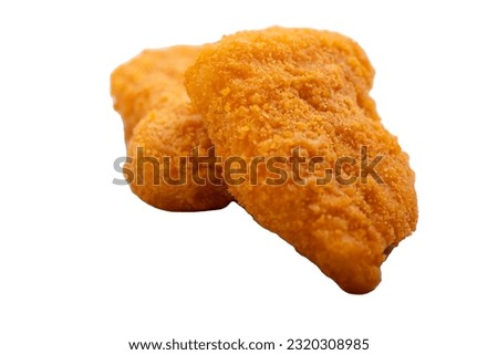 Fried homemade fish cutlets on a white background, close-up, recipe for fish cutlets, copy the place for text.,