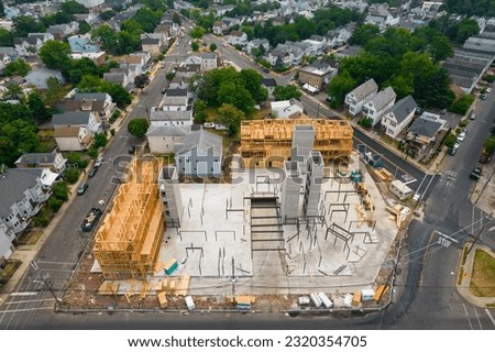 Commercial real estate development from above