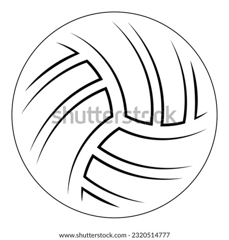 volleyball icon vector illustration design
