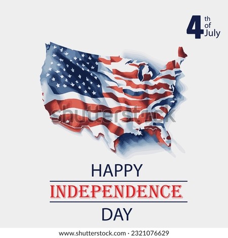 USA Independence Day Celebration Poster Design
