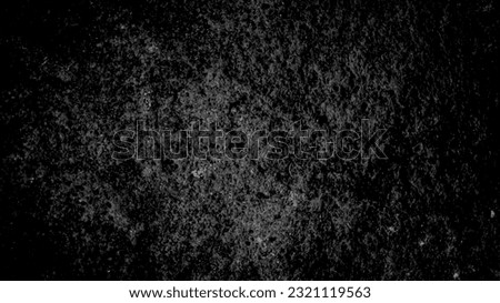 concrete cement wall background Dark gray color abstract pattern. monochrome color