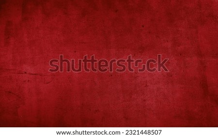 modern red concrete wall decoration. abstract red large background image of rough raw concrete wall in loft style. red cement floor texture use for background. Royalty-Free Stock Photo #2321448507