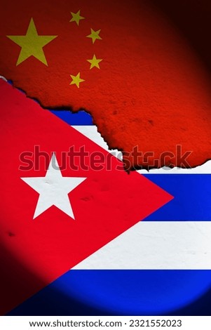 Relations between China and Cuba. China vs Cuba.