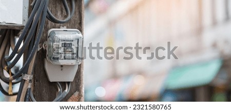 Electric Meter for home electrical appliances. electricity usage audits for energy cost at home and office