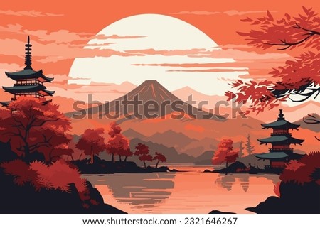 VECTOR ART ILLUSTRATION wonderland freeze covered january scenery sun sunlight frosty seasonal outdoors road river travel beauty mountain scenic water holiday natural snow winter landscape nature
