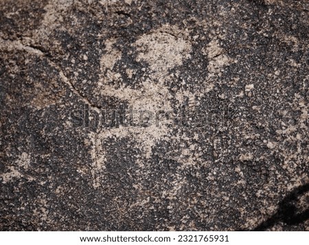 A Native American petroglyph, South Mountain, Phoenix, Arizona