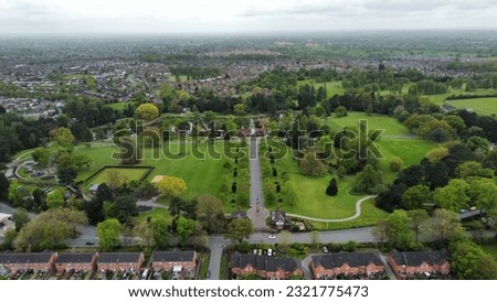 Queens Park Crewe Cheshire UK  Royalty-Free Stock Photo #2321775473