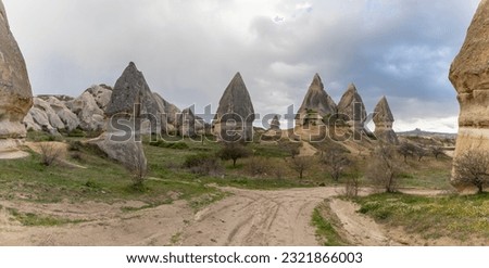 A picture of the Sword Valley, part of the Goreme Historical National Park.