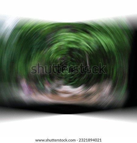 Abstract background forming a circle