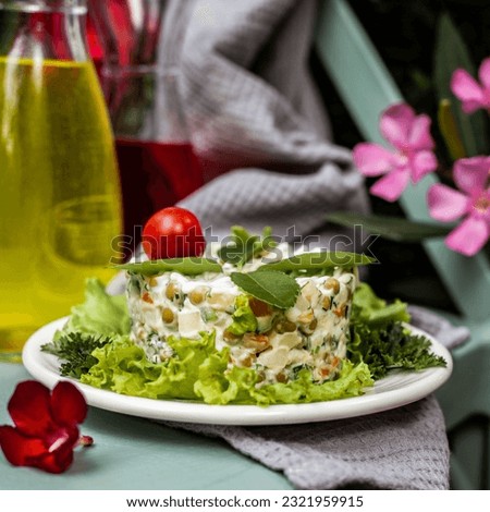 Delicios salad photos. Food photography for restaurant and cafe menu. Salads photos