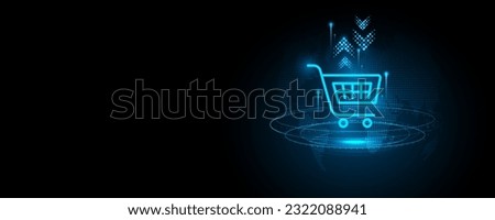 Abstract background image, global online shopping concept
 Royalty-Free Stock Photo #2322088941