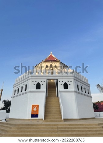 Pom Prap Sattru Phai in Siam Park City It is a landmark of this place in Thailand. Royalty-Free Stock Photo #2322288765