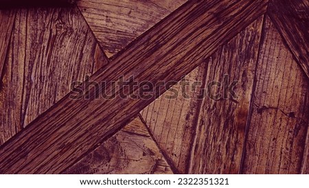 Close up modern wooden and black background