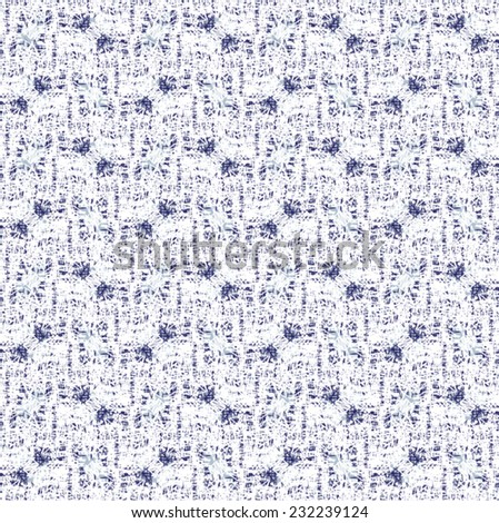 white background with  abstract blue motif