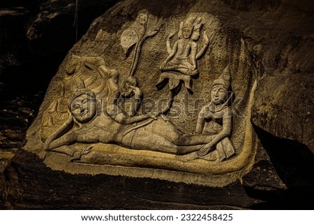 carving ancient stone pictures craft