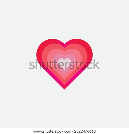 heart isolated on white background