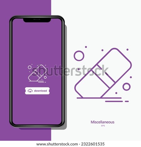 vector phone and miscellaneous icon vector 