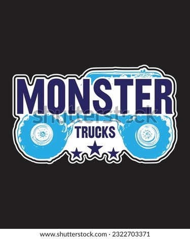 monster logo t-shirt design graphics.