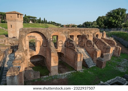 Circus Maximus in the morning Rome, Italy Royalty-Free Stock Photo #2322937507