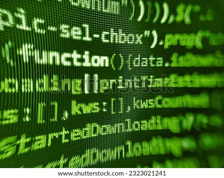 Website development. Programming code screen of software development. Forex. Technology background. Computer script typing work. Neural network running in Python