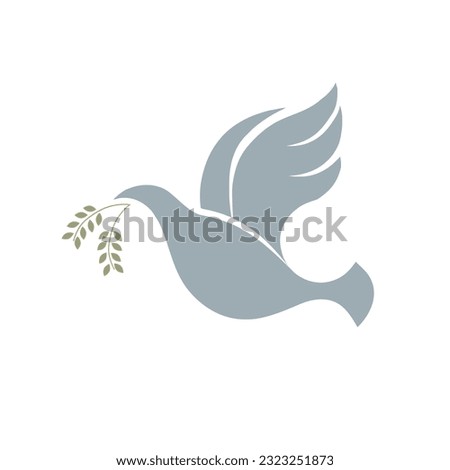 Dove symbol for weddings, celebrating